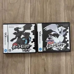 希少品】ポケットモンスター ブラック・ホワイト ソフト、紙箱及びプラ