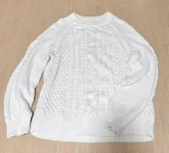 GU ケーブルニット