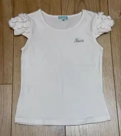 新品未使用　TOCCA ホワイト Tシャツ 100 ラインストーンのサムネイル