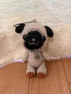 パグのあみぐるみ