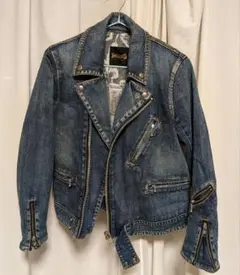 極美品　RNA アールエヌエー　デニム　ライダース　Ｍサイズ