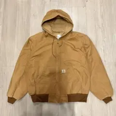 USA製 XL Carhartt ダック アクティブジャケット BRN