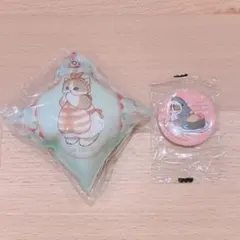 くら寿司 モフサンド 缶バッジ キーホルダー