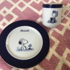 未使用品含む スヌーピー マグカップ プレート ケーキ皿 ルーシー パン皿