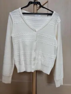 Karl Park Lane アイボリー カーディガン