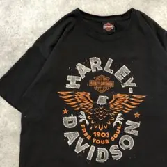 US古着 Harley-Davidson Tシャツ L ハーレー バイカー 企業