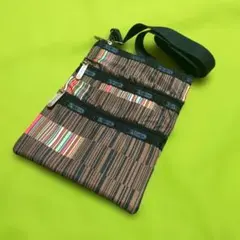 レスポートサック サコッシュ ブラウンストライプ