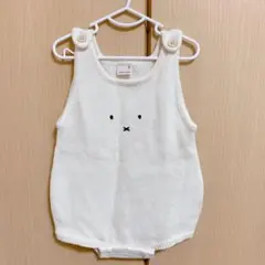 ミッフィーニットロンパース