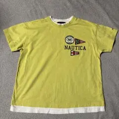 NAUTICA ライムグリーン TシャツSサイズ男の子女の子ユニセックスのサムネイル