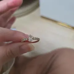 アリソンブラウン。リング。ゴールド。