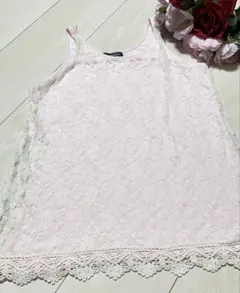 ✅ 値下げしました！✅デニムキャミソール ピンク Ｍ