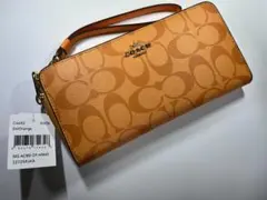 [新品未使用]COACH 財布　C4452 カラー：オレンジ