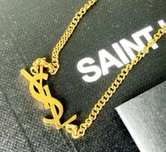 ⭐️新品⭐️【サンローランSAINT LAURENT】 ロゴYSLネックレス　アクセのサムネイル