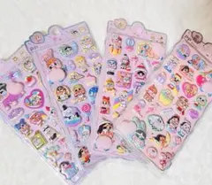 もちもち　クライベイビーシール　おしりシール　4枚　スクイーズシール