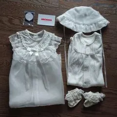 MIKI HOUSE 新生児セレモニードレスセット