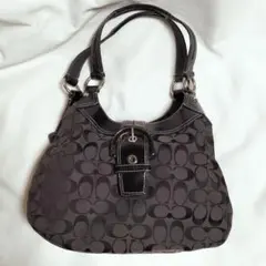 コーチ F17094 シグネチャー ショルダーバッグ キャンバス　ワンショルダー