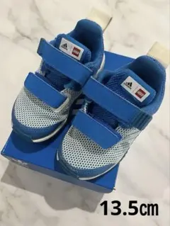 【adidas】LEGO スニーカー 青　13.5㎝