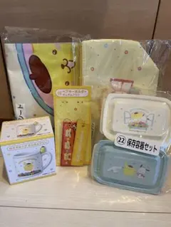 サンリオ当たりくじ　ポムポムプリン5点セット