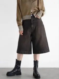 YAMADAYA ハーフパンツ　RADIATE ラディエイト　9号　M デニム