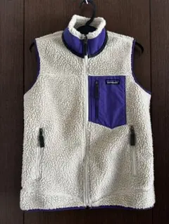 【目立った傷や汚れなし・レディースS】パタゴニア クラシックレトロXベスト