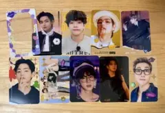 BTS クリア トレカ セット テテ ジン RM グク