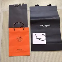 高級ブランド 紙袋セット