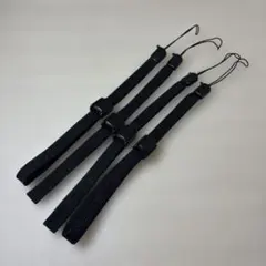 ニンテンドー wii リモコン ストラップ ブラック 4本セット