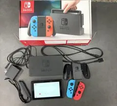 【付属品完備・動作OK】Nintendo Switch初期型本体セット箱あり