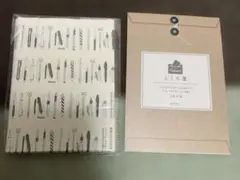 袋箋　紙袋　封筒 レトロ 文房具 ペン柄