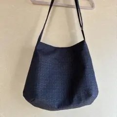 着物リメイク　ショルダーバッグ　大島紬
