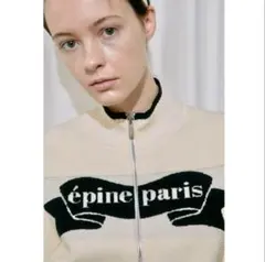 [新品]épine paris ribbon zip knit アイボリー 2025年最新】ÉPINE paris ribbon zip knitの人気アイテム - メルカリ