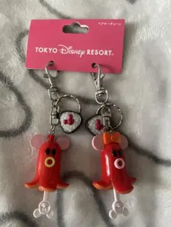 東京ディズニーリゾート タコさんウインナー ペアキーチェーン