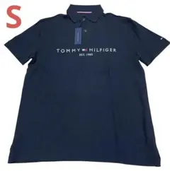 ☆新品未使用品☆TOMMY HILFIGER ブラックポロシャツ Sサイズ