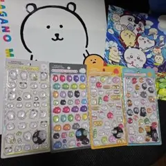 おまけつき　ナガノマーケット　ボンボンドロップシール　４枚セット