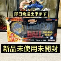 美品 一番くじ ドラゴンボール ラストワン賞 ギガントネーム ロゴ フィギュア