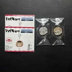 ハイキュー ジロリ つながるアクリルチャーム 夜久衛輔 灰羽リエーフ