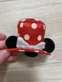 ミニーちゃん帽子ヘアピン