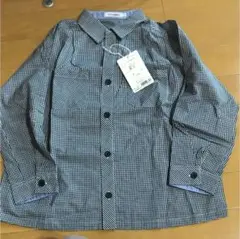 チェックシャツ ティンカーベル120cm 男の子