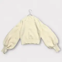 FRIFUL S 長袖ニット　ボリューム袖　パフスリーブ　可愛い