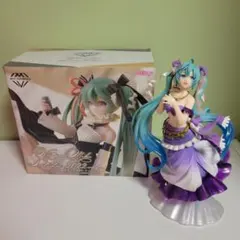 初音ミク　プライズ　AMP　フィギュア　セット
