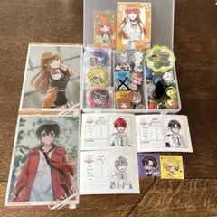 カラフルピーチまとめ売り　缶バッジ　キーホルダー　通知表　シール　マスコットなど