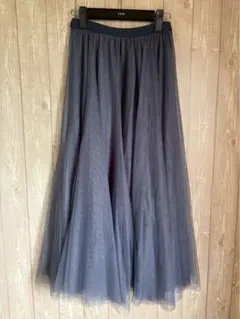 【9350】 fifth フィフス グレー フレアスカート