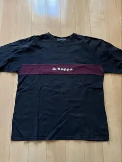 Kappa Tシャツ ブラック ロゴ刺繍 Mのサムネイル