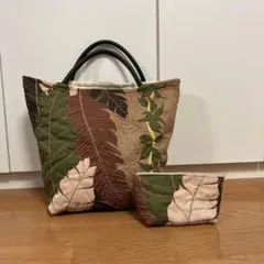 ハワイアンキルトバッグ、ポーチ