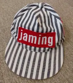 JAM キャップ Sサイズ 52〜54cm ストライプ 帽子 キッズ ジャムのサムネイル