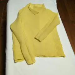 ISSEY MIYAKE me プリーツ 長袖 カーディガン　トップス 軽やかのサムネイル