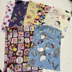 ハギレセット② 13枚セット生地　布　12×18 女の子柄