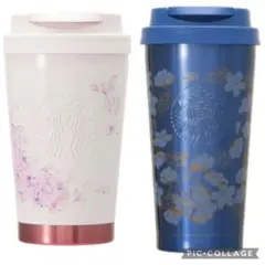 新品未使用　スタバ　SAKURA2025 2種類セット　タンブラー