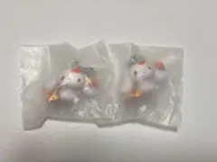 シナモロール ガチャガチャ そらいろエモーションチャーム たそがれオレンジ 2点