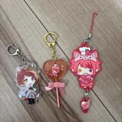 ストロベリープリンセスとリングのキーホルダーセット - メルカリ